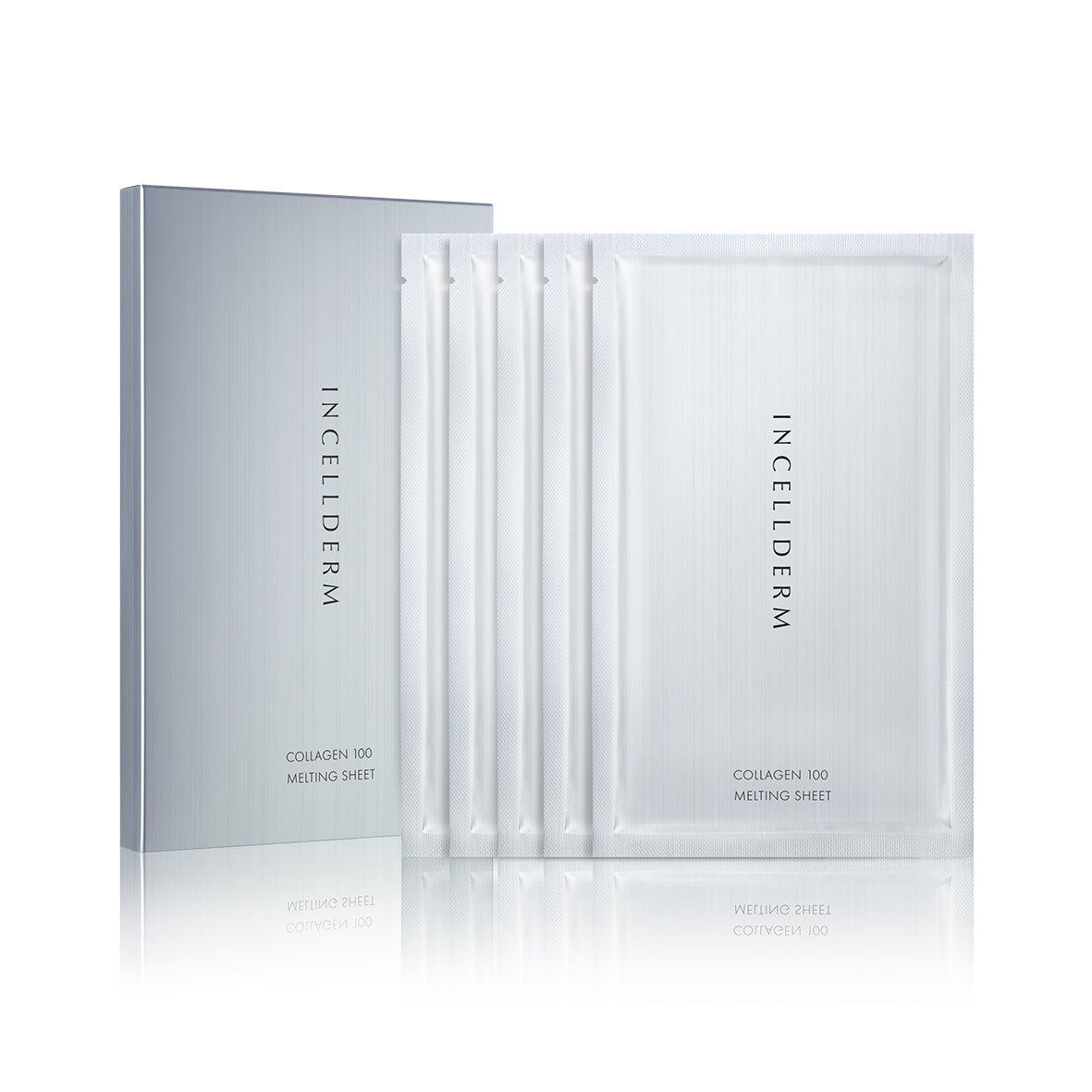 INCELLDERM 膠原100瞬透水面膜