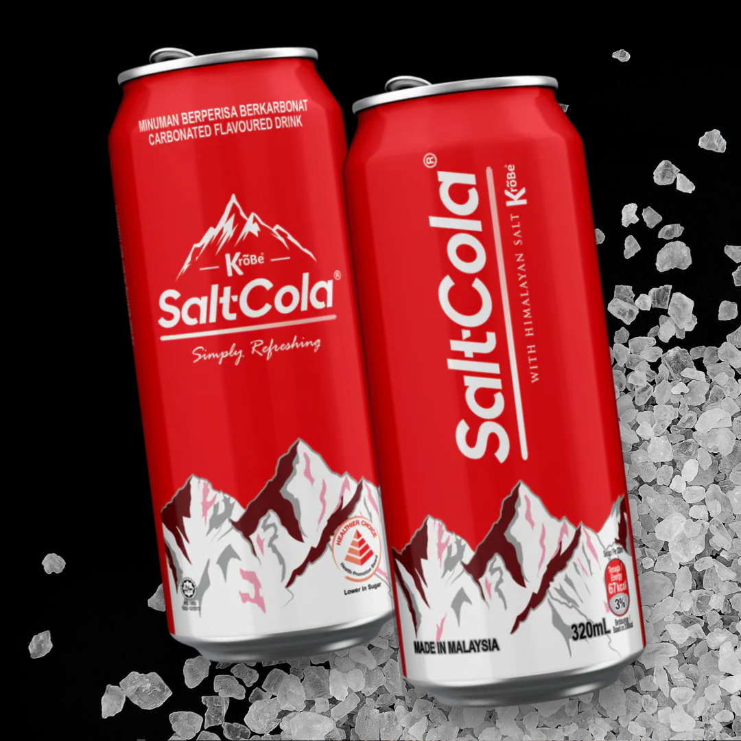 馬來西亞 低糖 喜瑪拉雅岩鹽可樂 (Salt-Cola) 320ml